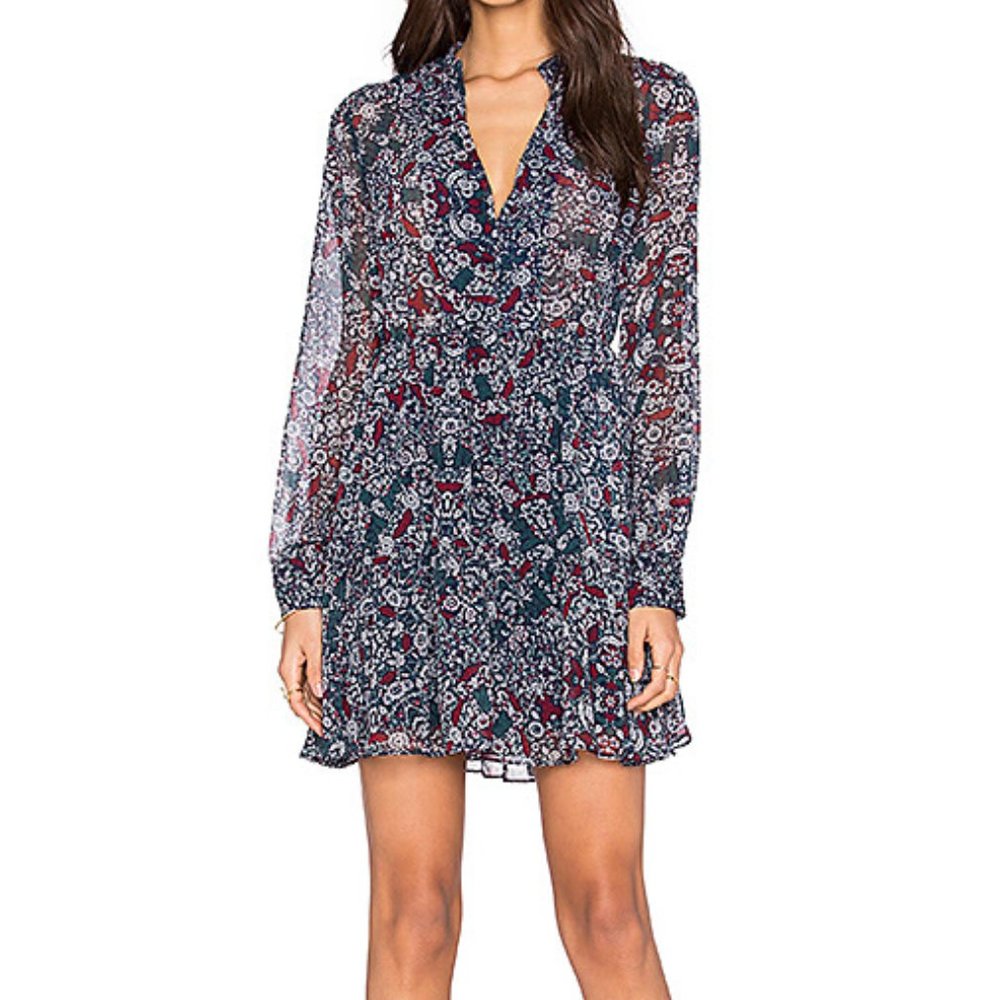 BCBGeneration Long-Sleeved Dress NEW Floral